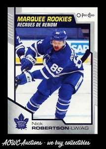2020-21 O-Pee-Chee #627 Nick Robertson RC - Picture 1 of 2