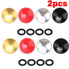 2PC Brass Concave Shutter Release Button Rubber Ring For Leica Nikon Sony US