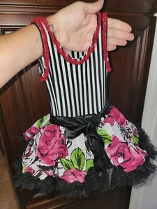 New Girls Boutique Floral Tutu Dress Size 6 Months - Picture 1 of 4