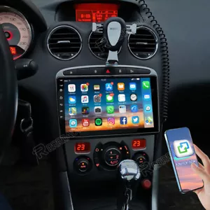 32GB Android 13 Autoradio Für Peugeot 308 408 Mit GPS Navi WIFI Bluetooth FM RDS - Bild 1 von 16
