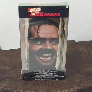 The Shining VHS Brand New Sealed Kubrick Jack Nicholson watermarks - Picture 1 of 11