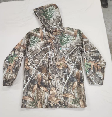 FROGG TOGGS Realtree Edge Camo Classic Waterproof Breathable Rain Jacket Youth L - Image 1 of 4