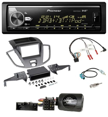 Pioneer Bluetooth USB DAB Lenkrad Autoradio für Ford Transit V363 15-18 ohne Dis - Bild 1 von 4