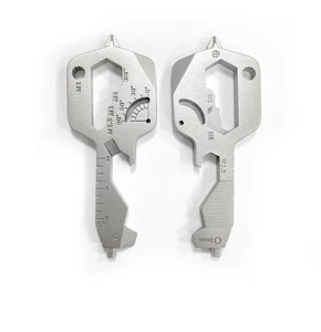 20 in 1 Outdoor Survival EDC Multitool Keychain Key Tool Camping Hiking - Picture 1 of 12