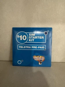 Telstra Prepaid SIM Starter Kit From 2009! Collectable! Sealed And Unopened - Picture 1 of 2