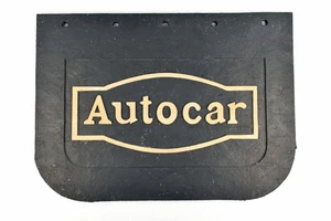 Vintage Autocar Truck Company Original Rubber Mudflap 18x13 inches - Picture 1 of 7