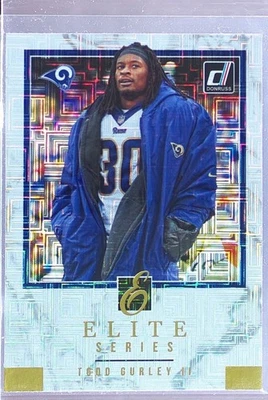 2018 Donruss Todd Gurley II #ES-14 Rams Elite Series - Image 1 of 2