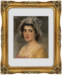 11x14 Vintage Style Picture Frame - Antique Ornate Baroque Motif Picture Frame - Picture 1 of 8