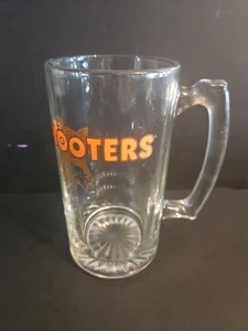 Vintage Beer Mug Glass Stein Hooters Owl Large Glassware Barware 24 oz. 7" - Picture 1 of 2