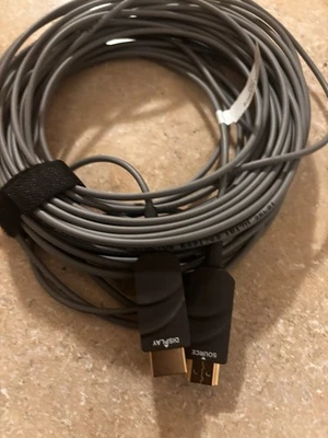 Cable HDMI Óptico Activo Plenum C2G41371-50 4K 60HDR Fibra Híbrida Foto 1 de 4