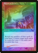 Scent of Brine FOIL Urza's Destiny PLD Blue Common MAGIC MTG CARD ABUGames