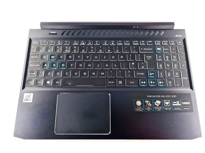 Reposamanos Predator Helios 300N20C3 PH315-53-79JA con teclado Reino Unido con retroiluminación Foto 1 de 4