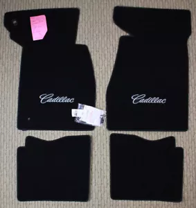Black Lloyd Velourtex Carpet 4pc Floor Mats for 1971-1976 Cadillac Fleetwood - Bild 1 von 2