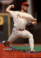 1994 Leaf Philadelphia Phillies Baseball Card #133 Tommy Greene