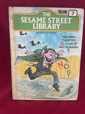 The Sesame Street Library Volume 7 Hardcover Book 1978 Jim Henson  - Vintage. - Image 1 of 4
