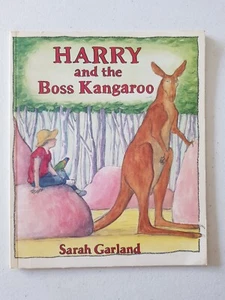 Book - Harry And The Boss Kangaroo 1986 PB Sarah Garland Australia - Imagen 1 de 4