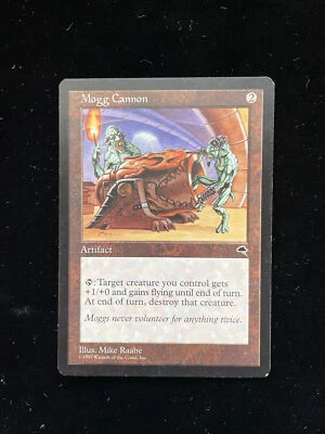 MTG Mogg Cannon Tempest Regular Uncommon - Image 1 of 2