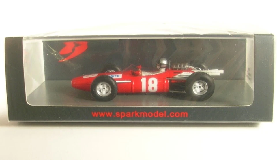 Brabham BT7 No.18 British Gp Formula 1 1966 (Jo Bonnie) 1:43 Spark - Image 1 of 1