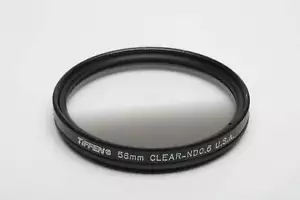 Tiffen 58mm Graduated Clear - ND .6 (2 stop) Filter - Nice and clean - Picture 1 of 5