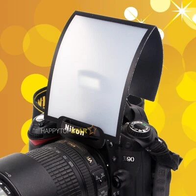 Universal Built-in Flash Diffuser for Nikon D850 D810 D800E Pentax OLYMPUS DSLR - Image 1 of 4