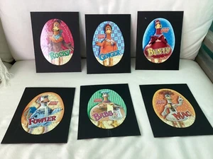 Menge 6 Chicken Run Film Konsumgüter Figuren Mock Ups *selten* - Bild 1 von 8