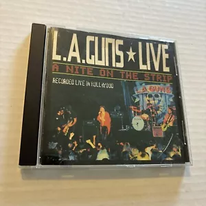LA GUNS - Night On The Strip Live - CD - Live! - RARE Tested Works Free Shipping - Picture 1 of 6
