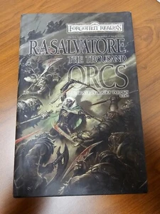Forgotten Realms: The Thousand Orcs By R.A. Salvatore 2002 HCDJ 1st Edition - Picture 1 of 4