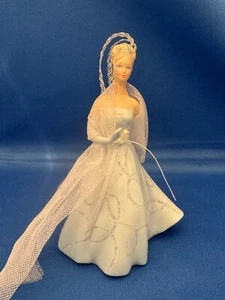 Abito da ballo Hallmark Barbie Ornament Club esclusivo 2001 collaborazione blu chiaro - Foto 1 di 8