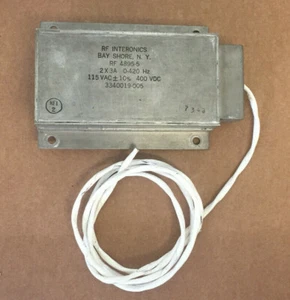 FILTRO RF INTERONICS RF4895-5 INTERFERENCIA RADIOFRECUENCIA 115VAC 10% - Imagen 1 de 4