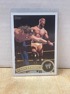 Byron Saxton 2011 Topps WWE NXT Rookie Card #86 Wrestling NM - Picture 1 of 2