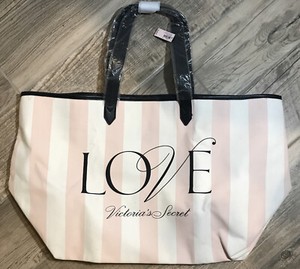 Las mejores ofertas en Rayas Victoria Secret Love Pink Tote Bolsas y bolsos  para Mujer | eBay