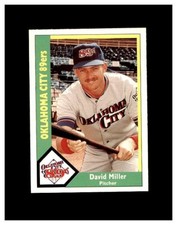 1990 CMC David Miller Oklahoma City 89ers #6