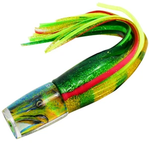 10 Inch Mahi Mahi Plunger Lure Featuring Custom Carey Chen Artwork - Picture 1 of 1
