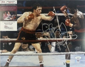 Ray Mancini Rare Hand Signed Boxing Autographed 14x11 Photo JSA & PSA COA - Picture 1 of 11
