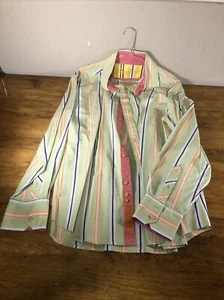Robert Graham Knowledge Wisdom Truth Langarmshirt bestickt mit Knopfleiste XL - Bild 1 von 5