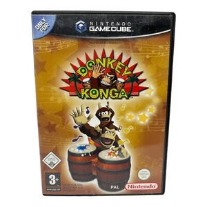 Donkey Konga Nintendo GameCube GC Spiel - Imagen 1 de 4