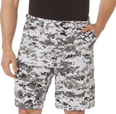 Pantalones Cortos Tácticos BDU Militar Camuflaje Carga Pantalones Cortos Ejército Fatigas Camuflaje Uniforme Foto 1 de 2