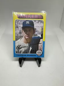2019 Topps Archives Thurman Munson #178 New York Yankees - Picture 1 of 2