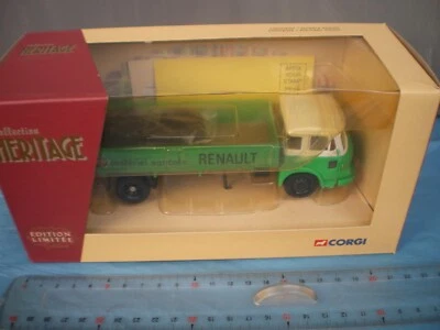 1/50 Saviem JL 20 plateau Renault agricole Corgi Heritage 71601 Neuf box camion - Photo 1/4