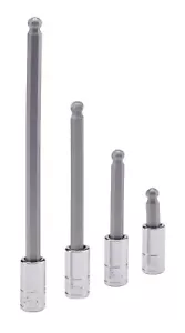 Genius Tools 1/4" Dr. 6mm Wobble Hex Bit Socket, 45mmL - 208+4136 - Picture 1 of 1