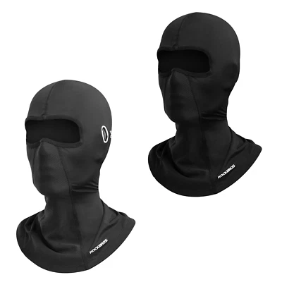 ROCKBROS Sturmhaube Balaclava Kopfhaube Damen Herren UPF50+ Sommer/Frühling 2Typ