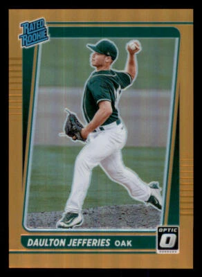 2021 Donruss Optic Orange #69 Daulton Jefferies RR /125 - Image 1 of 2