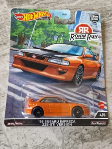 HOT WHEELS PREMIUM Ronin Subaru Impreza 228-Sti Version - Foto 1 di 1