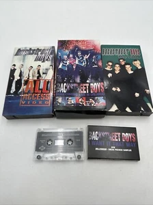 3 Vntg Backstreet Boys All Access Video Homecoming Live Millennium Tape VHS Lot - Picture 1 of 17