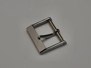 VINTAGE 1960-70'S 16MM SWISS MADE STAINLESS STEEL WATCH BUCKLE             #7355 - Picture 1 of 2