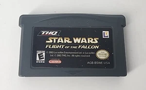 Star Wars Flight of the Falcon (Nintendo Game Boy Advance) GBA probado auténtico - Imagen 1 de 4