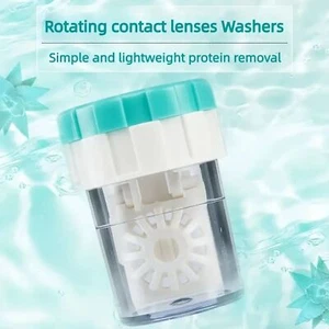 Contact Lens Cleaner, Washer: Compact and Portable Lens Cleaner for Travel - Picture 1 of 8