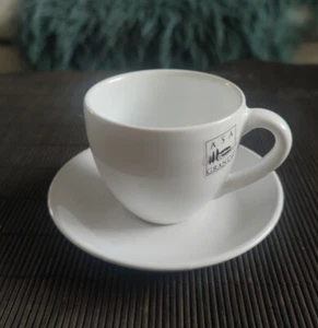 ASA Grande Espressotasse mit Untertasse weiß Keramik Ø 7 cm H 6 cm - Bild 1 von 3