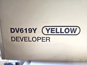 Genuine Lexmark One Yellow Developer DV619Y A9C8-38R New / - Picture 1 of 3