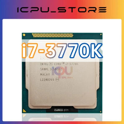 Intel Core i7-3770K SR0PL 3.5 GHz 4 Cores 77W LGA1155 CPU Processor - Image 1 of 3